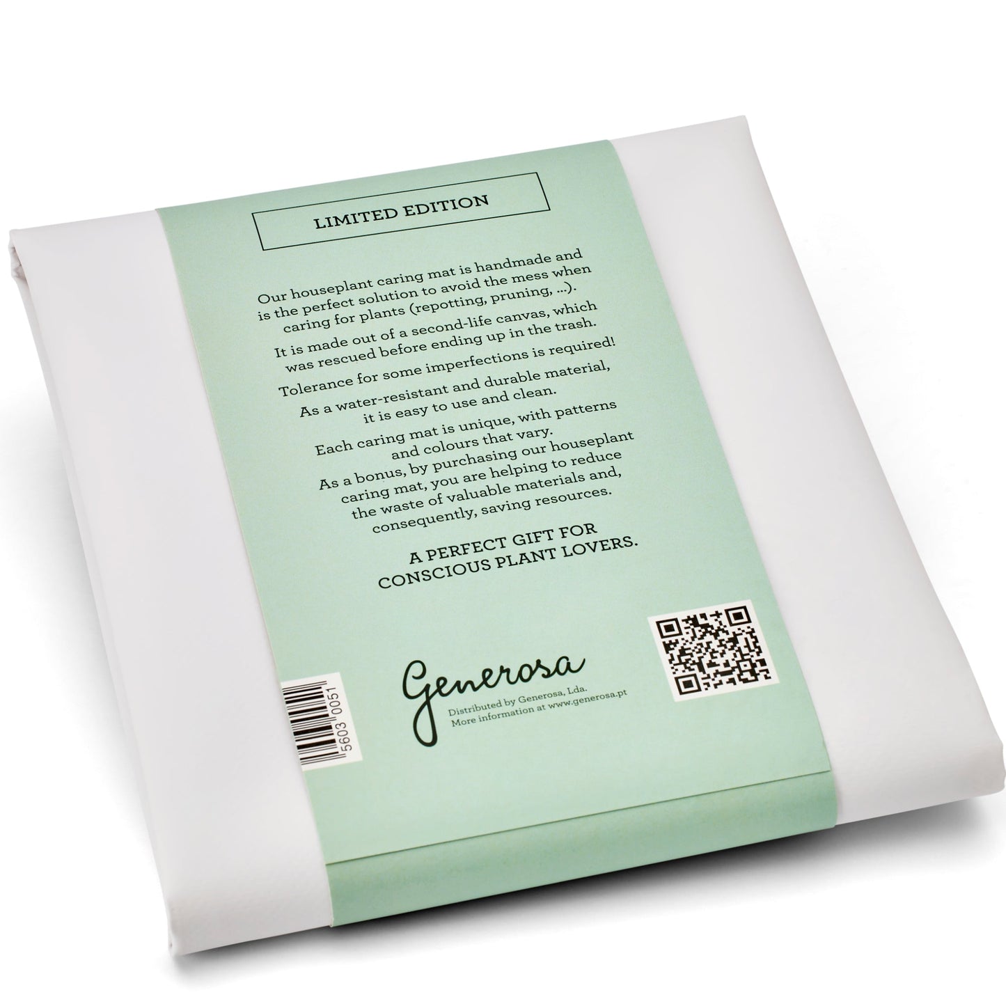 Generosa Plant Caring Mat - Eco-Friendly Potting Tarp for Mess-Free Repotting & Plant Care 60x70cm