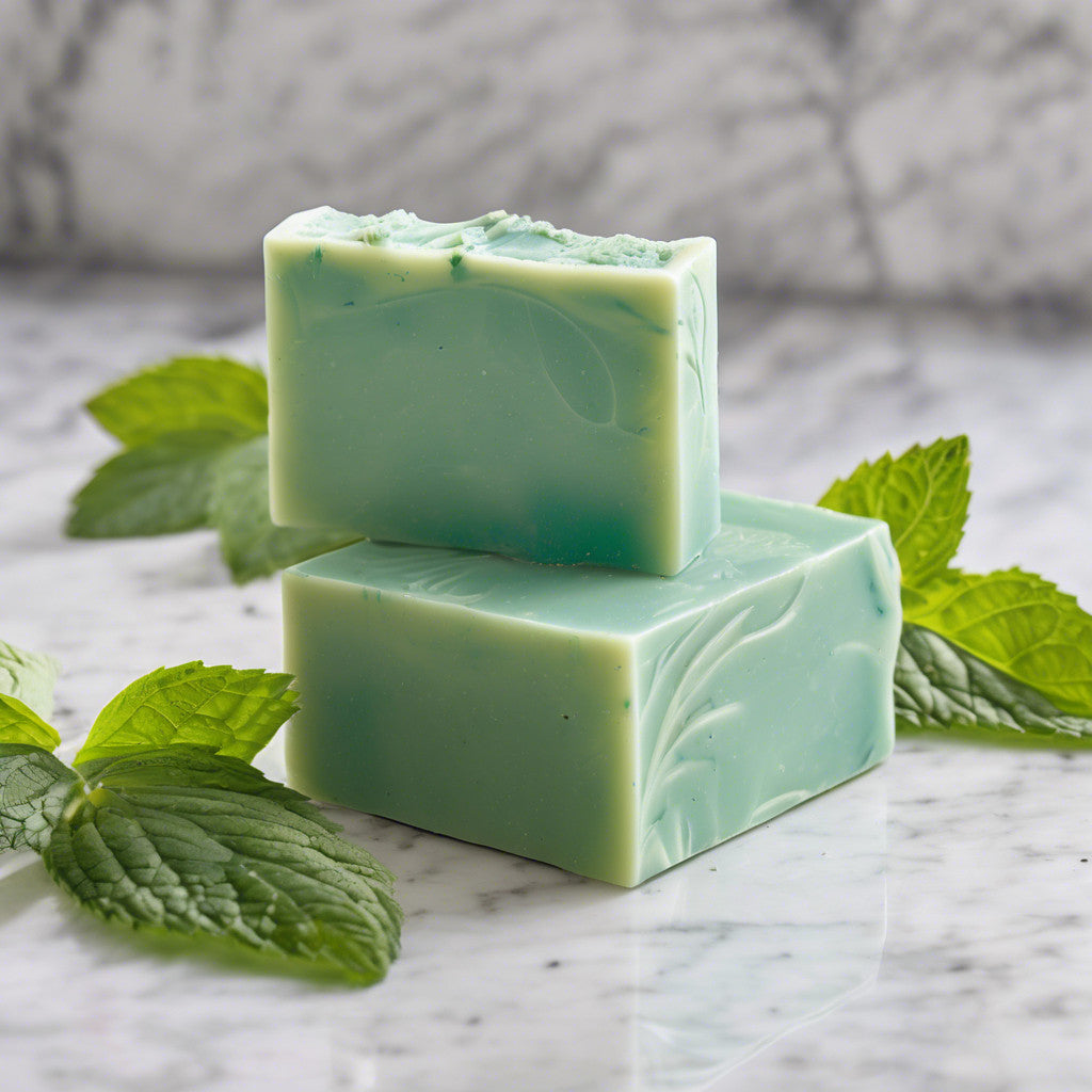 Peppermint Leaf Soap (2 Pack)
