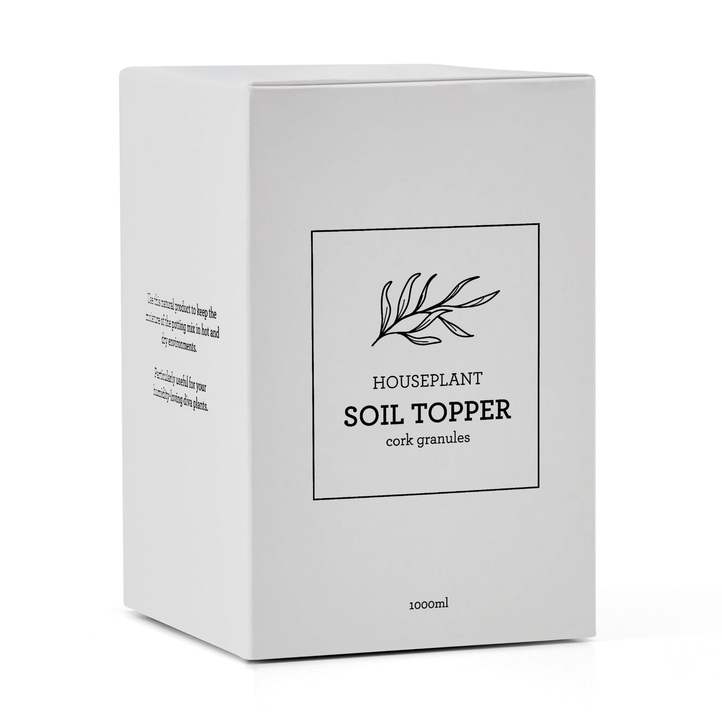 Generosa Soil Topper Natural Mulch - Eco-Friendly Mulch for Healthy Soil & Plants 1000ml