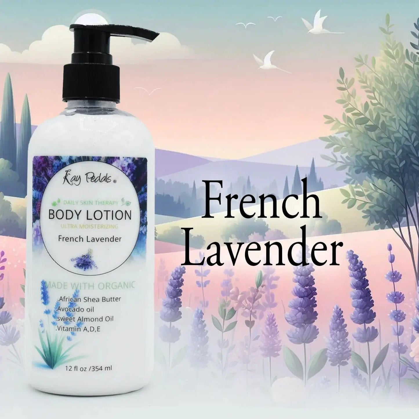 French Lavender Bundle Skin Care Gift Set