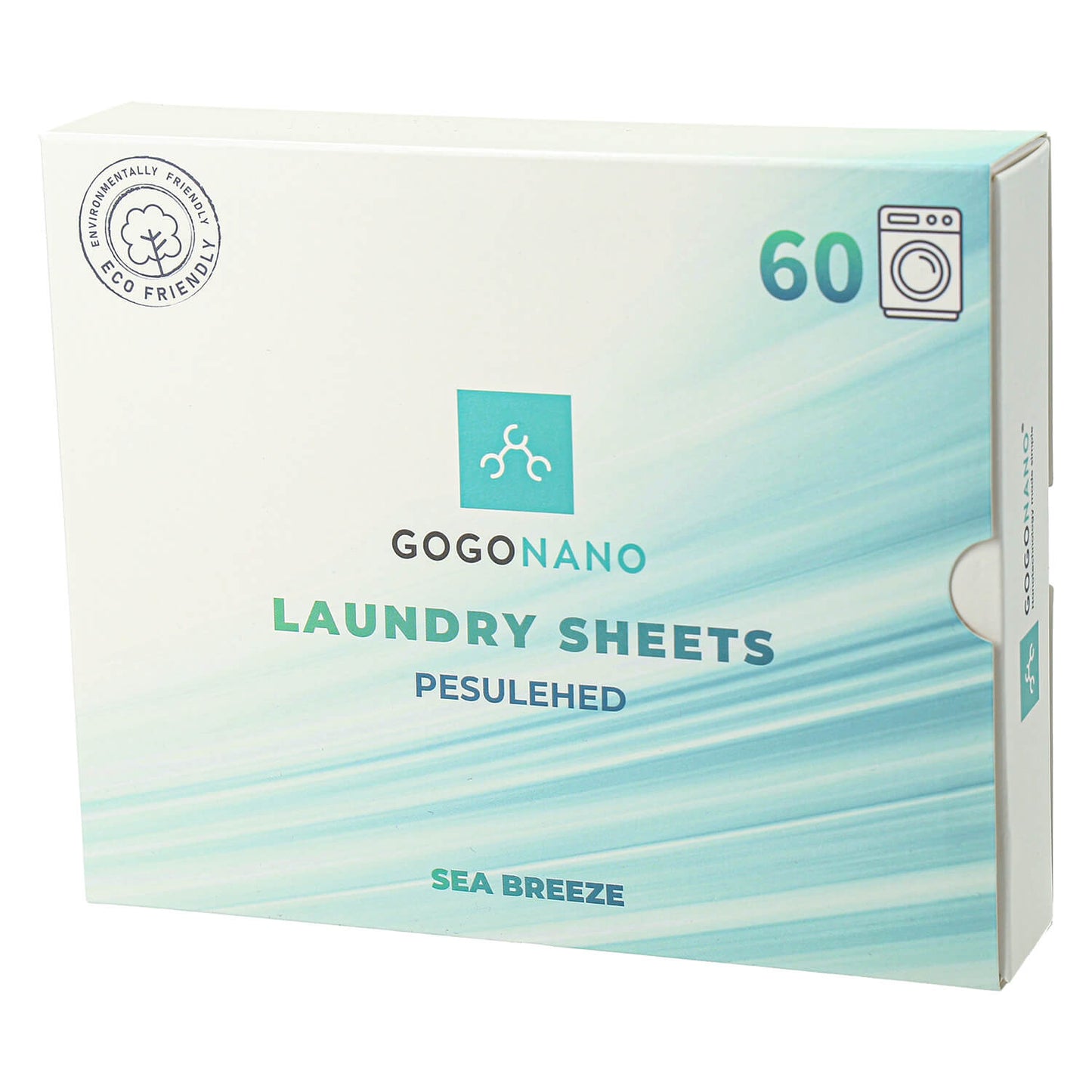 Laundry Detergent Sheets - Zero waste, Eco-Friendly, 60 loads Single product Fragrance free